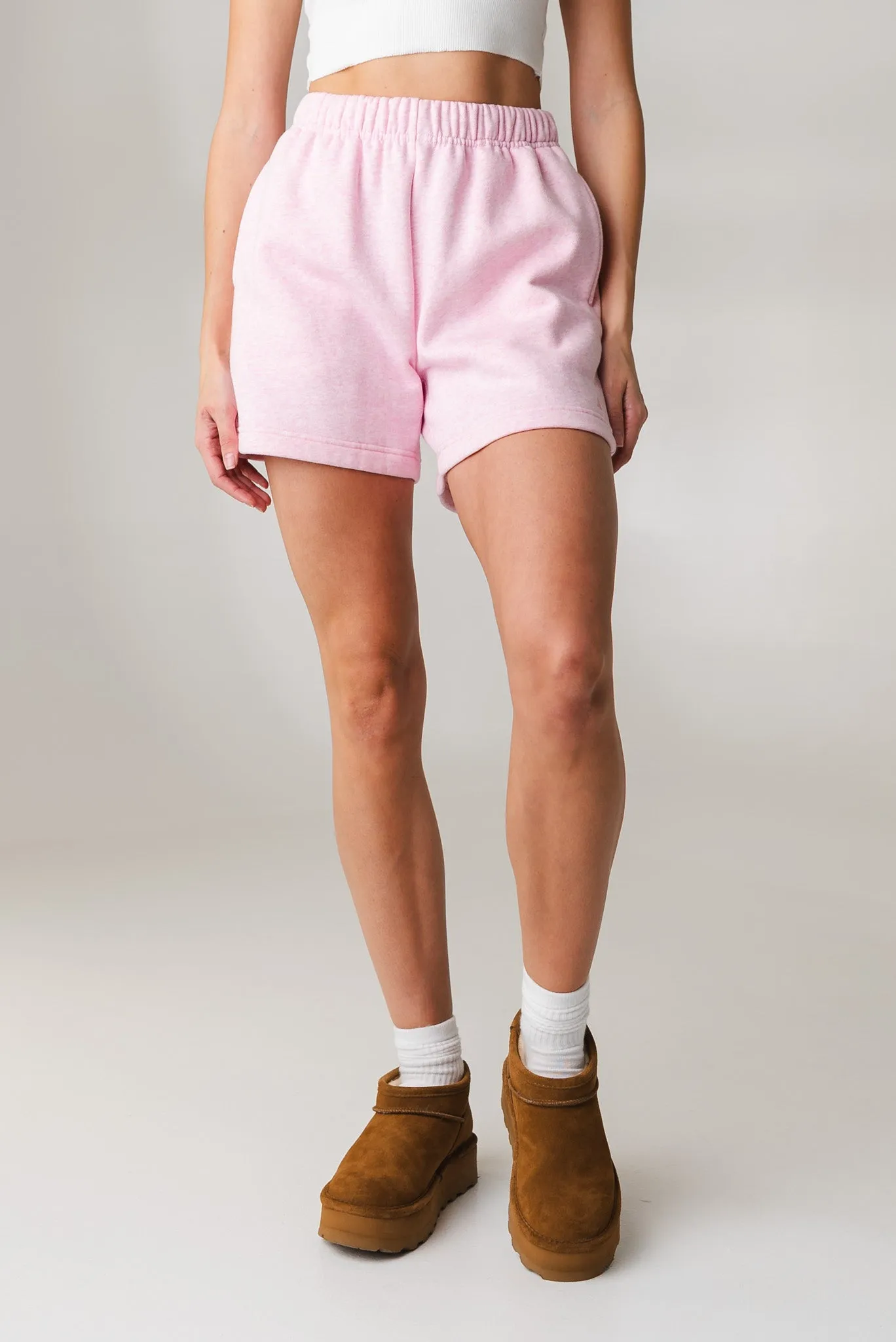 Vitality Cozy® Uni Short - Bubblegum Marl sold by Balance Athletica