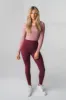 Vitality Synergy® Open Back Long Sleeve - Rose sold by Balance Athletica