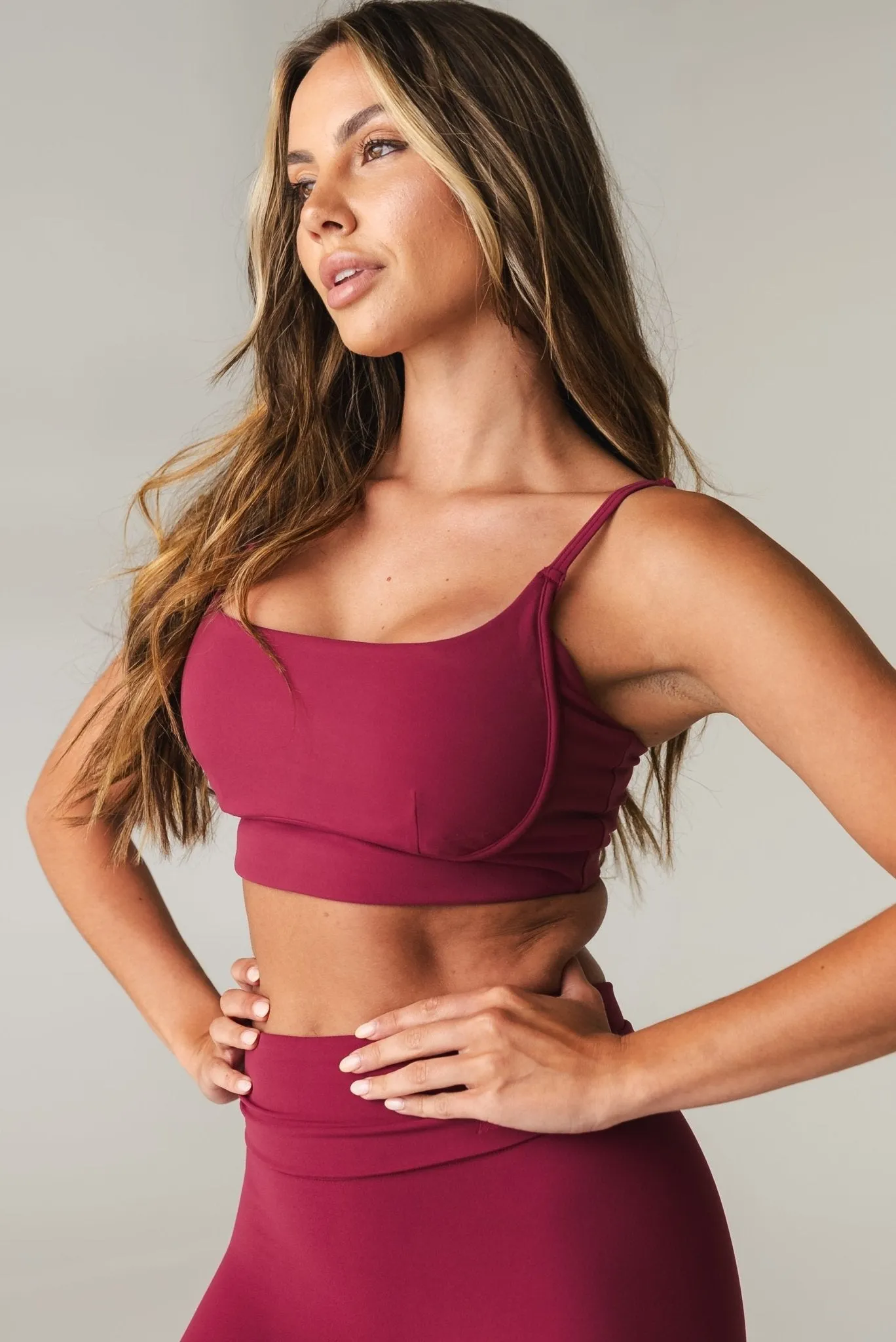 Cloud II™ Contour Bra - Sangria sold by Balance Athletica product image thumbnail 3