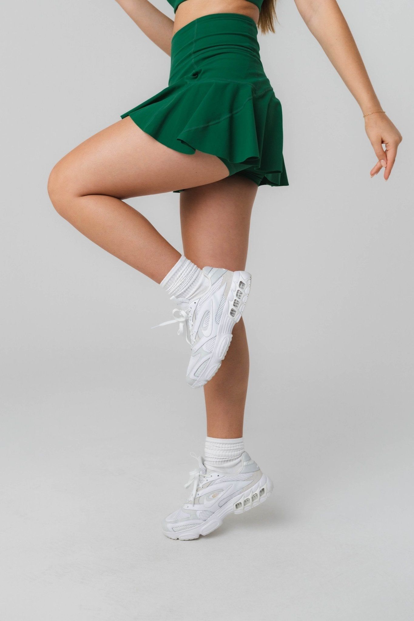 Cloud II™ Tennis Skort - Clover - Revitalized sold by Balance Athletica product image thumbnail 4