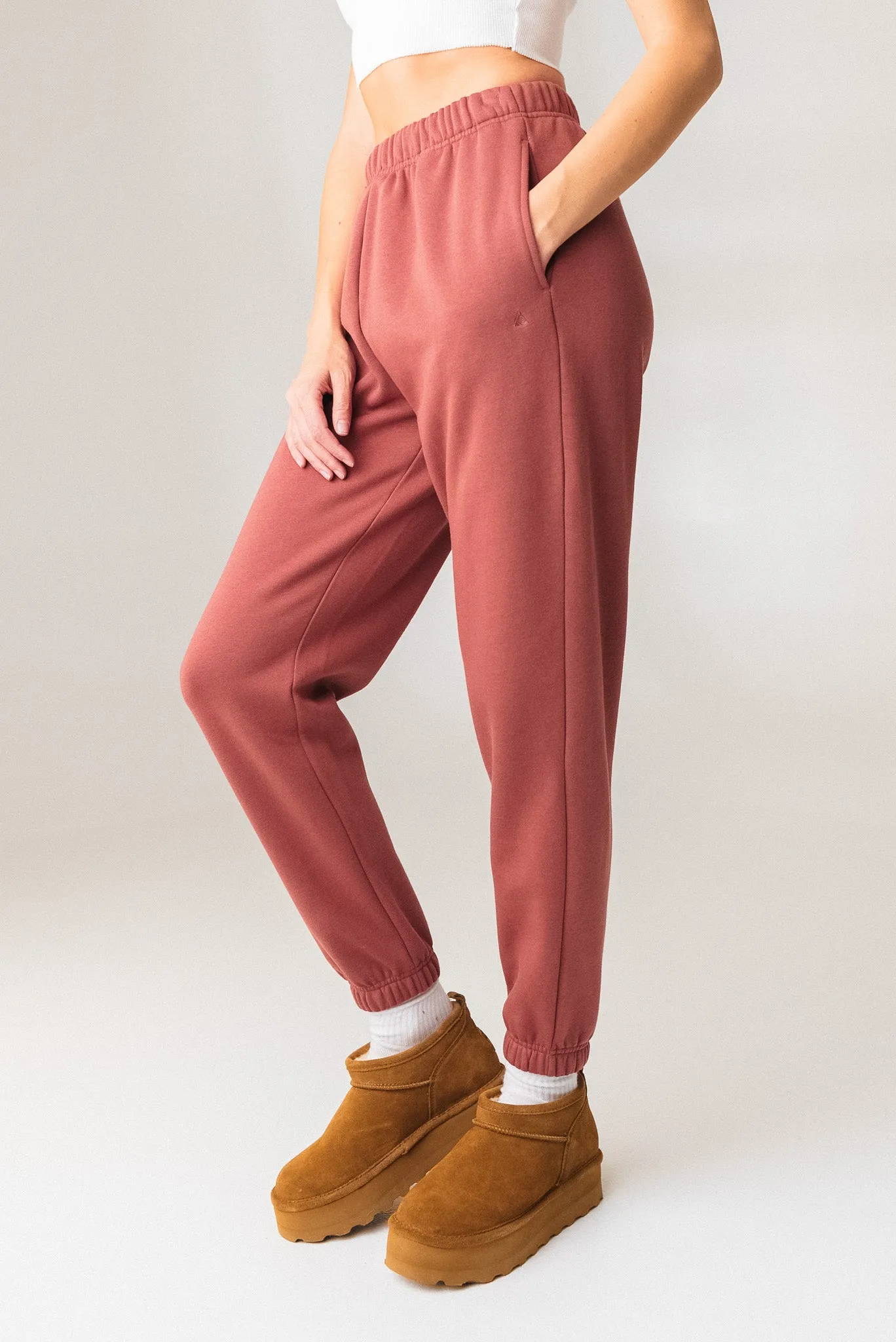 Vitality Cozy® Uni Jogger - Rosewood sold by Balance Athletica product image thumbnail 5