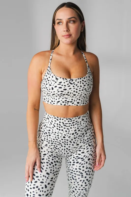 Vitality Ascend II Y Bra - Snow Leopard - Revitalized sold by Balance Athletica