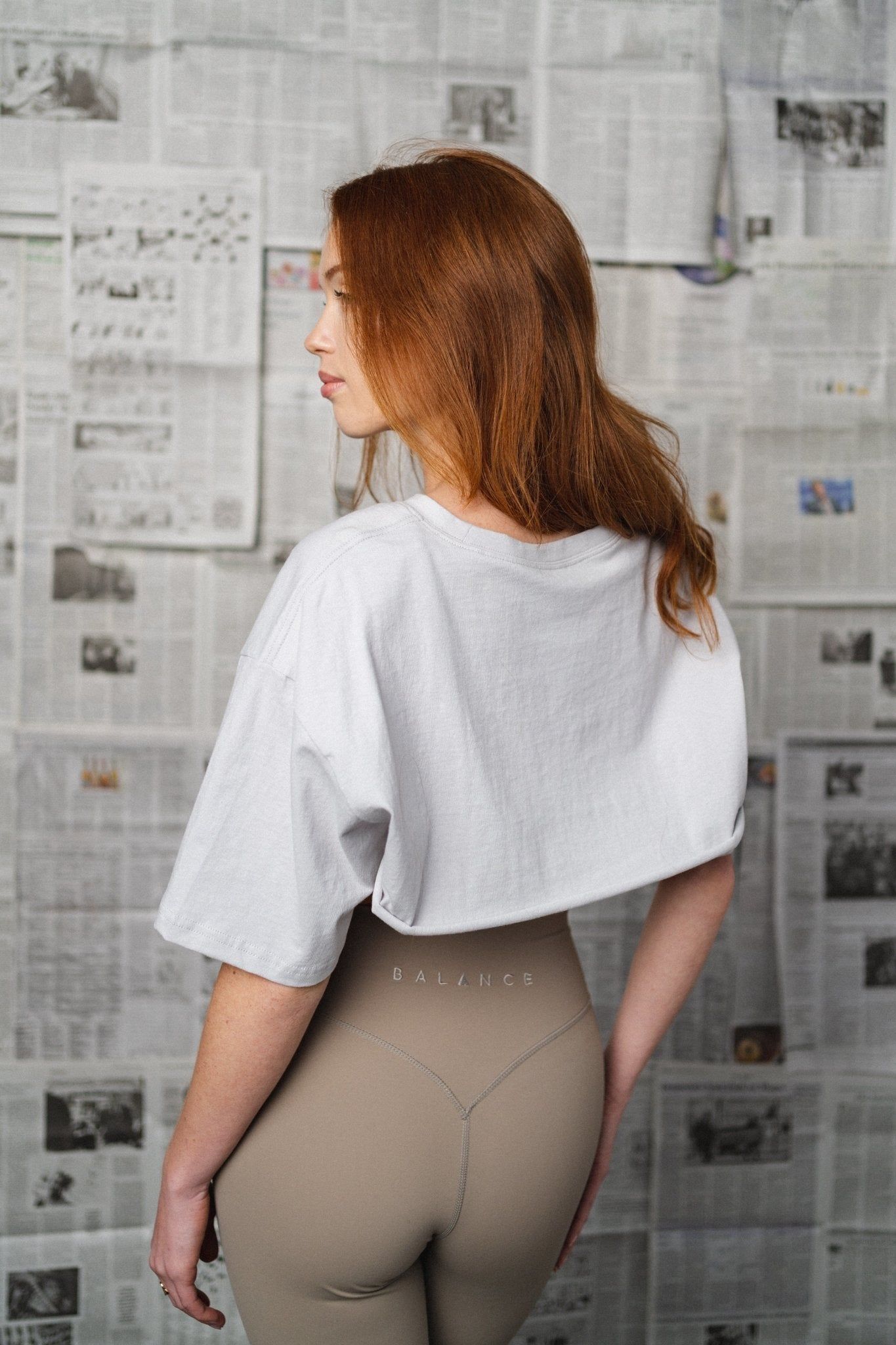 The Stella Tee - Silver - Revitalized sold by Balance Athletica product image thumbnail 5