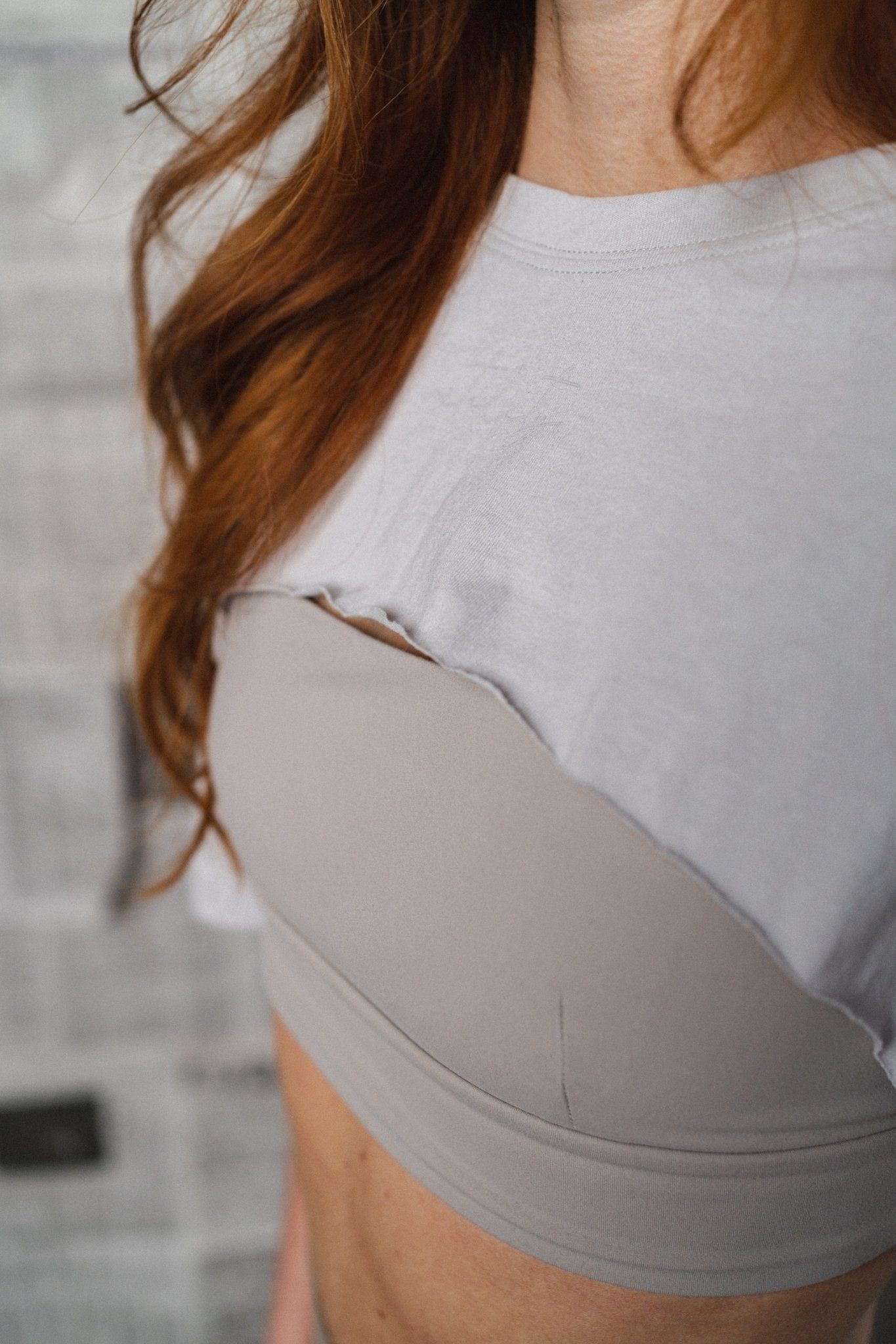 The Stella Tee - Silver - Revitalized sold by Balance Athletica product image thumbnail 3