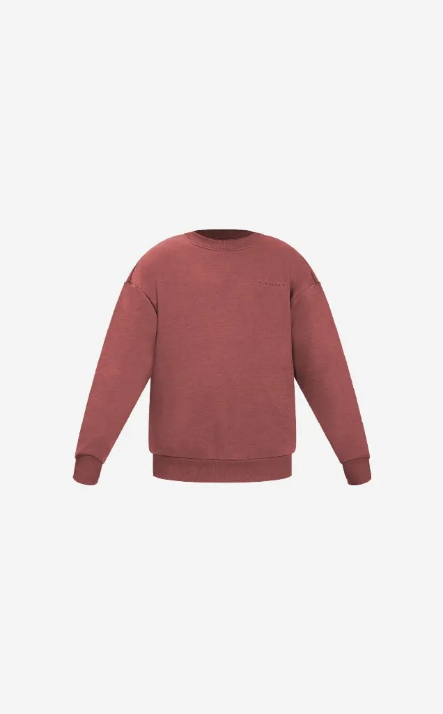 Vitality Cozy® Uni Crew - Rosewood sold by Balance Athletica product image thumbnail 2