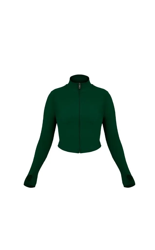 Cloud II™ Jacket - Forest sold by Balance Athletica product image thumbnail 2