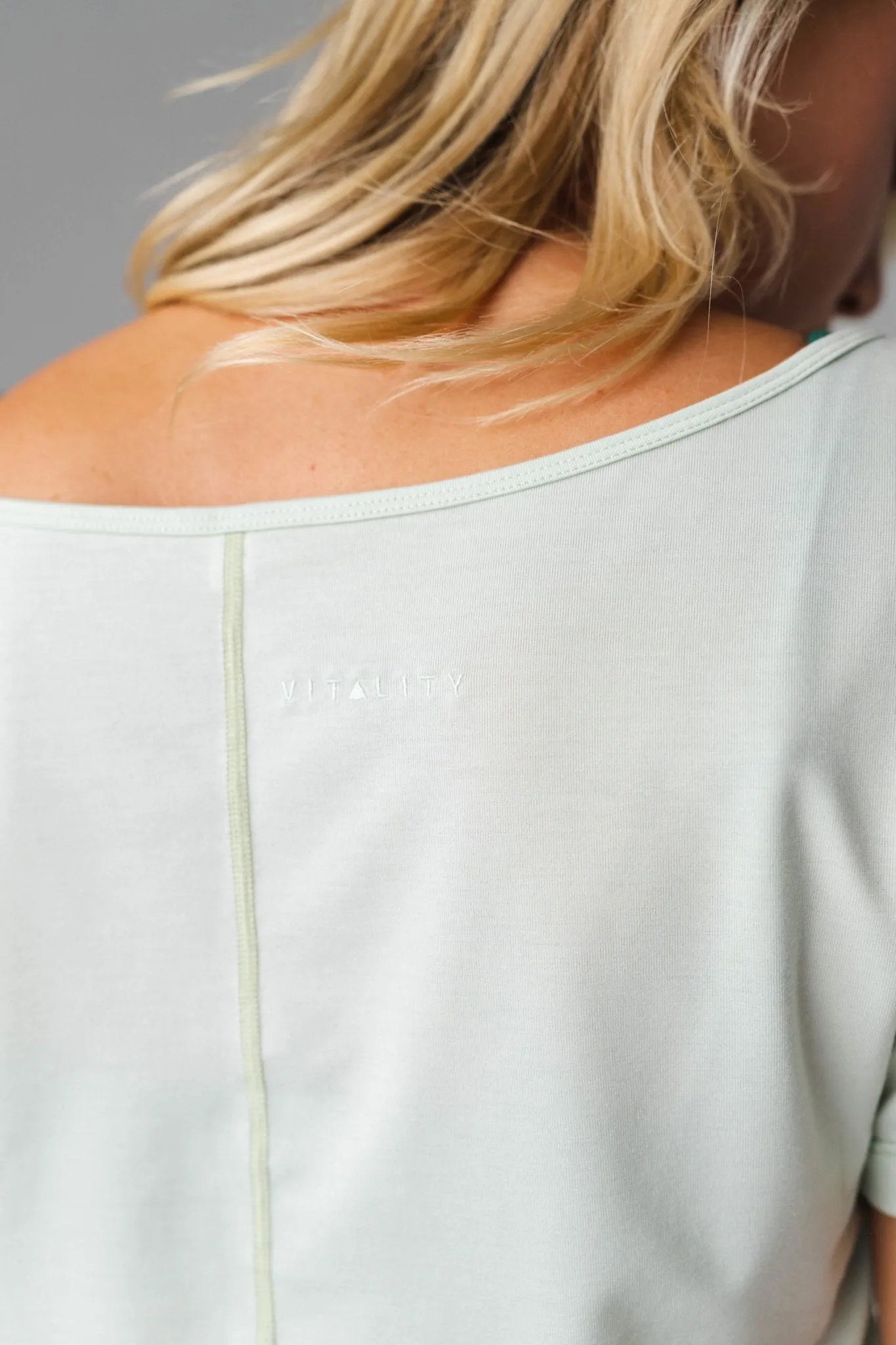 Vitality Versa® Slouch Tee - Mint sold by Balance Athletica product image thumbnail 5