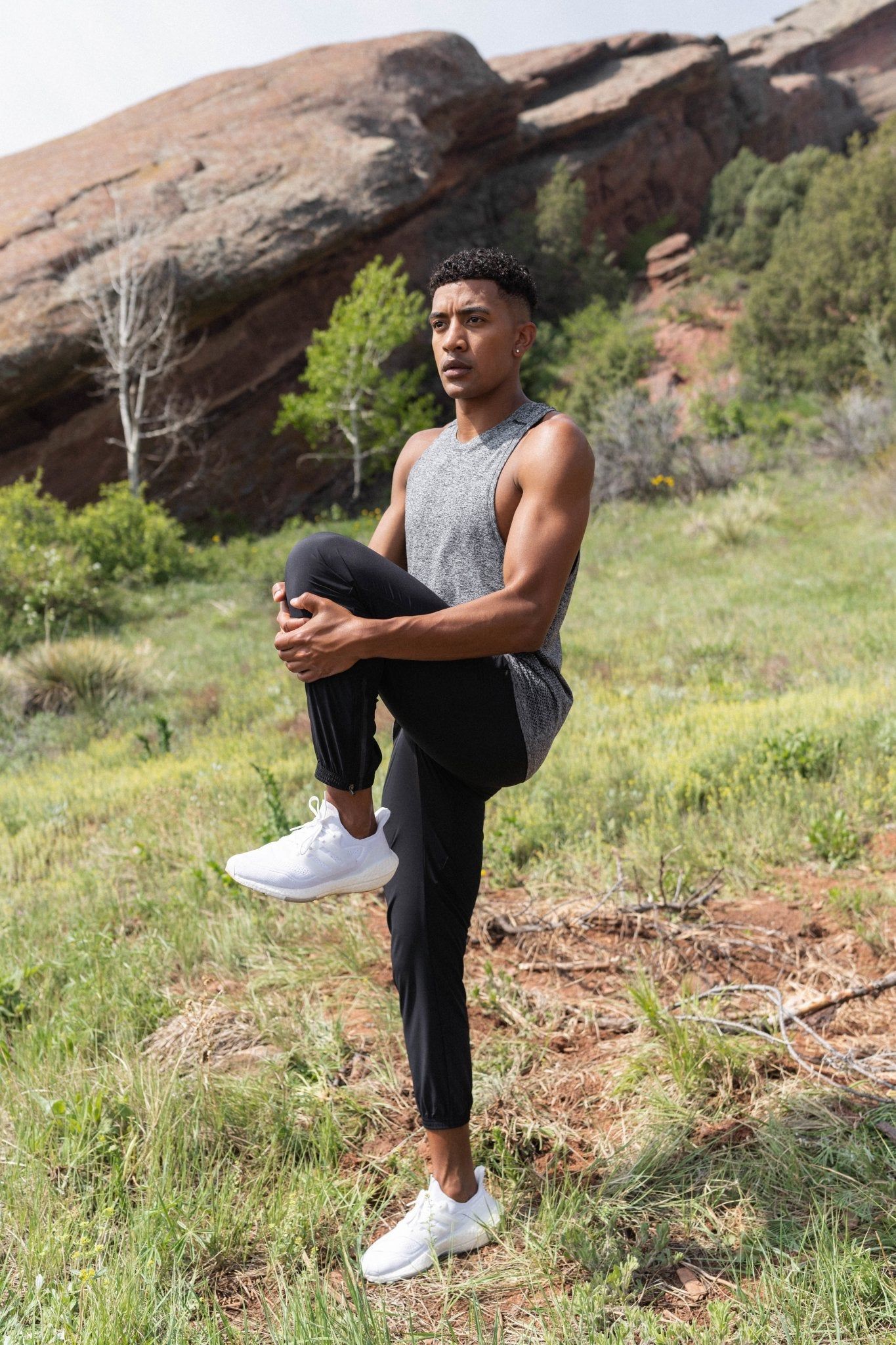Vitality Kinetic Tank - Midnight Marl - Revitalized sold by Balance Athletica product image thumbnail 5