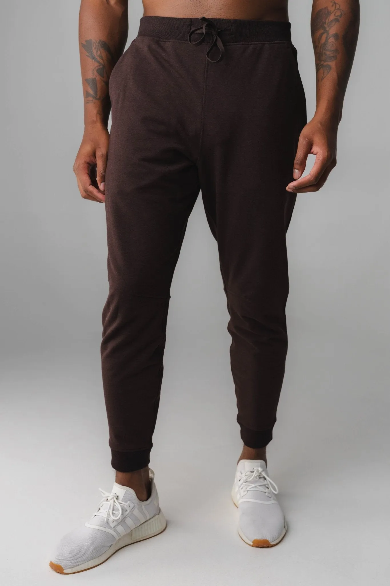 Vitality Studio® Men's Jogger - Espresso Marl sold by Balance Athletica