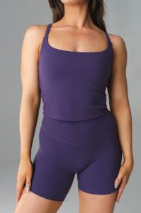 Cloud II™ Scoop Tank - Plum sold by Balance Athletica