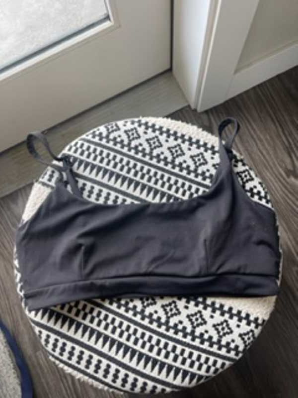 The Ignite Bra - Midnight - Black Triangle Logo - Revitalized sold by Balance Athletica product image thumbnail 5