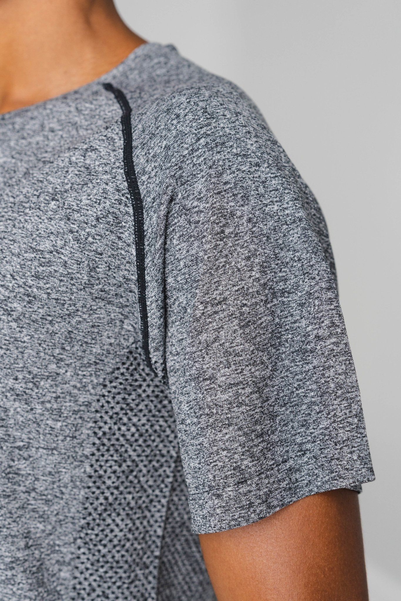 Vitality Kinetic Tee - Midnight Marl - Revitalized sold by Balance Athletica product image thumbnail 5