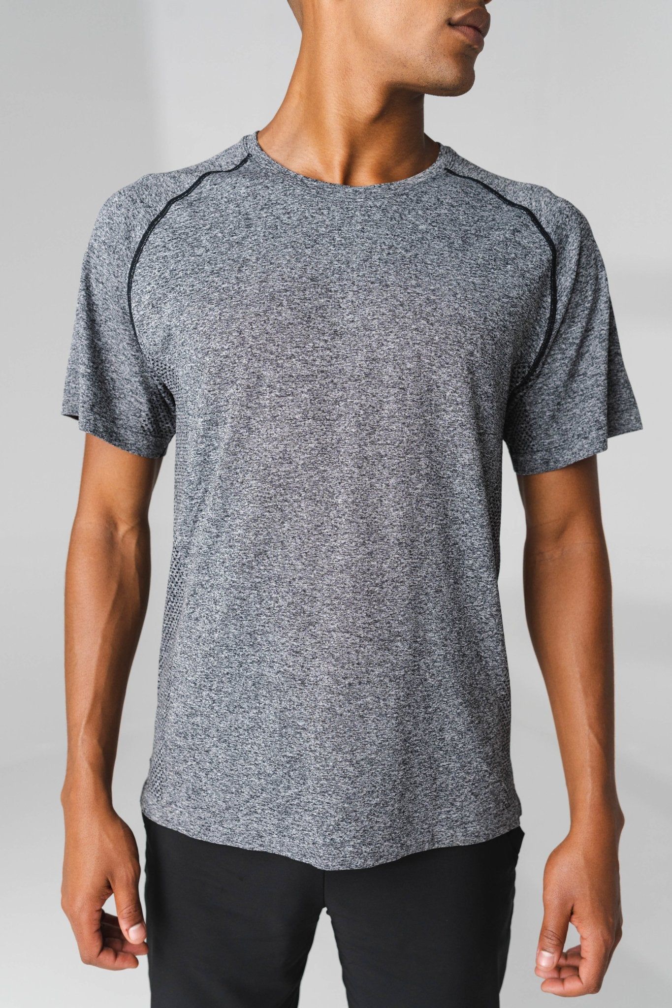 Vitality Kinetic Tee - Midnight Marl - Revitalized sold by Balance Athletica product image thumbnail 3