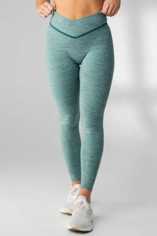 Vitality Daydream® V Pant - Evergreen Marl sold by Balance Athletica