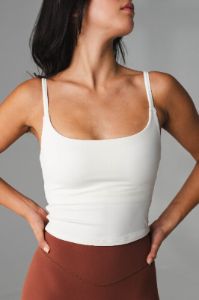 Cloud II™ Scoop Tank - Oat sold by Balance Athletica
