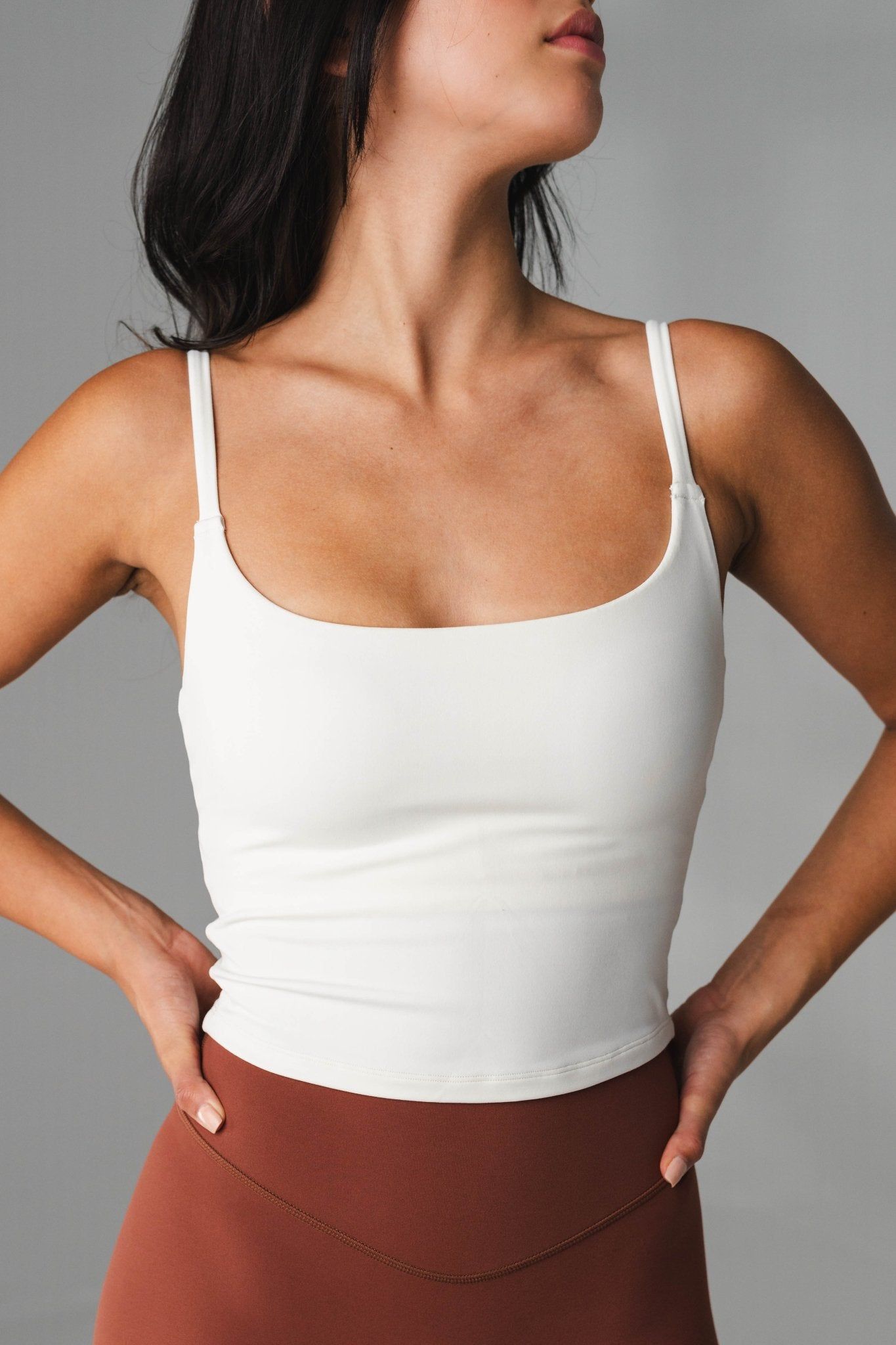 Cloud II™ Scoop Tank - Oat sold by Balance Athletica product image thumbnail 3