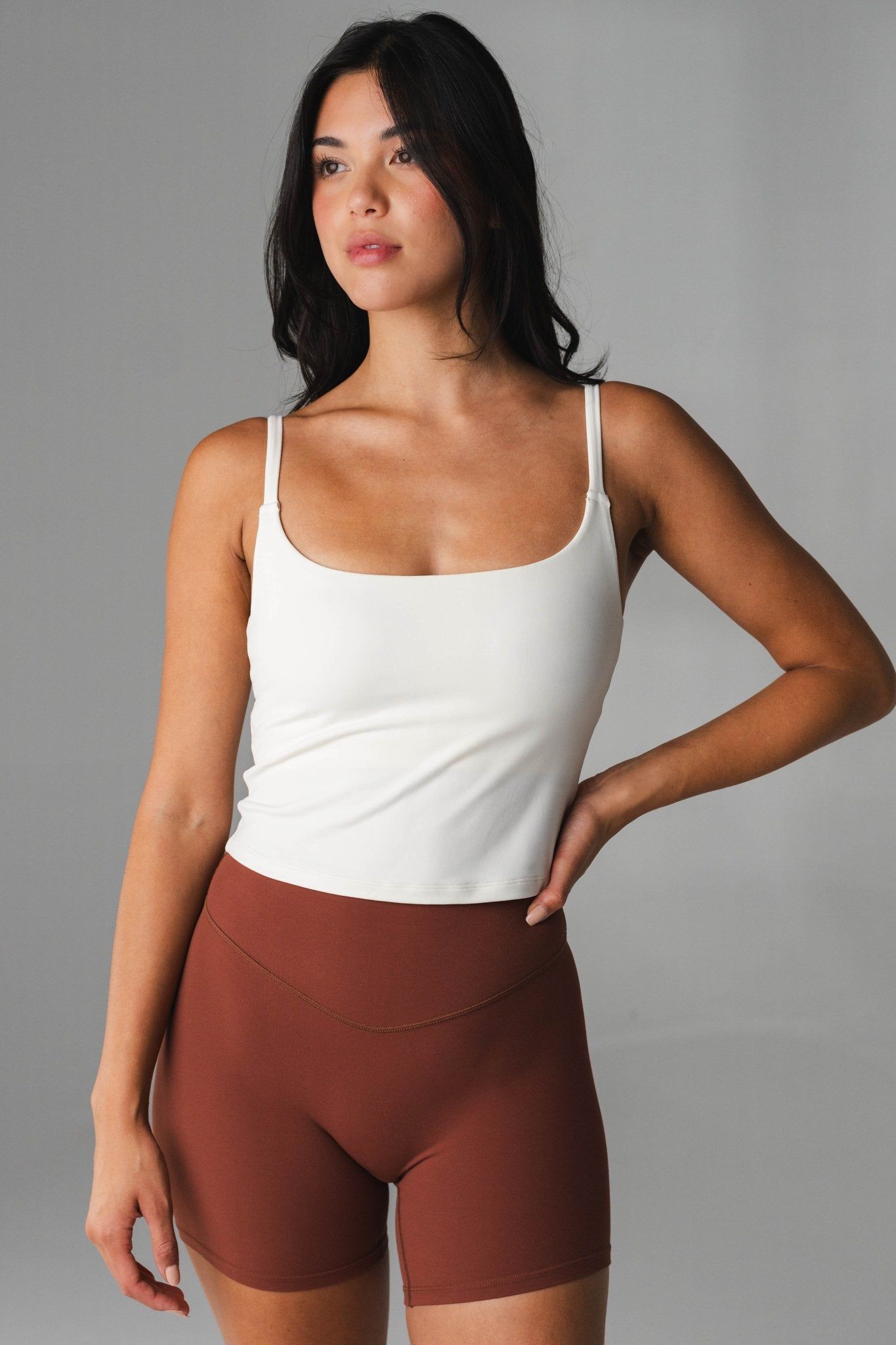 Cloud II™ Scoop Tank - Oat sold by Balance Athletica