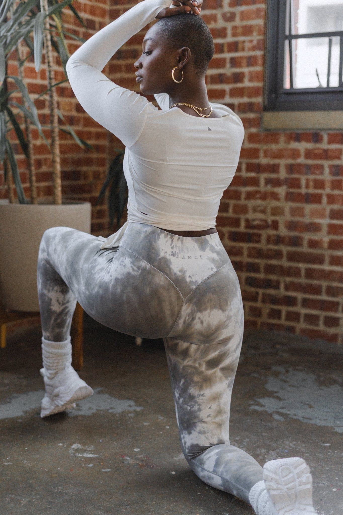The Dancer Wrap Top - Cumulus - Revitalized sold by Balance Athletica product image thumbnail 3