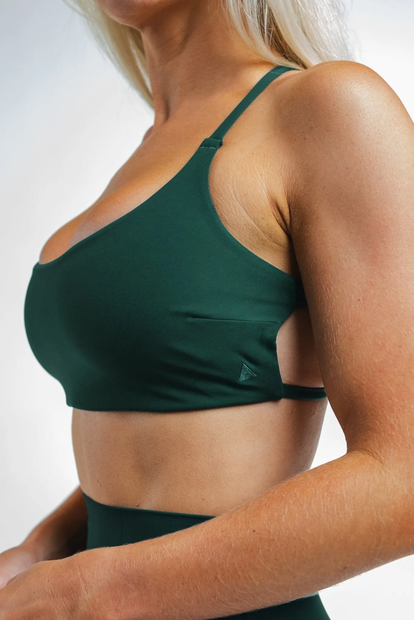 Cloud II™ Strappy Bra - Evergreen sold by Balance Athletica product image thumbnail 4