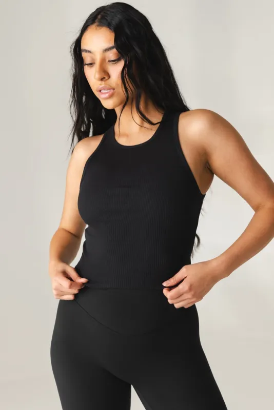 Vitality Basis Rib Full Tank - Midnight sold by Balance Athletica