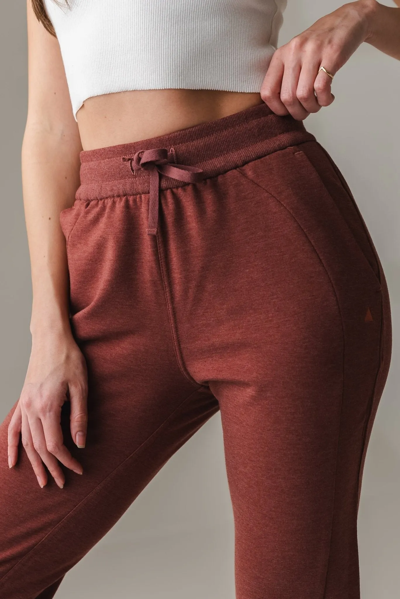 Vitality Women's Studio Jogger - Rosewood Marl sold by Balance Athletica product image thumbnail 5