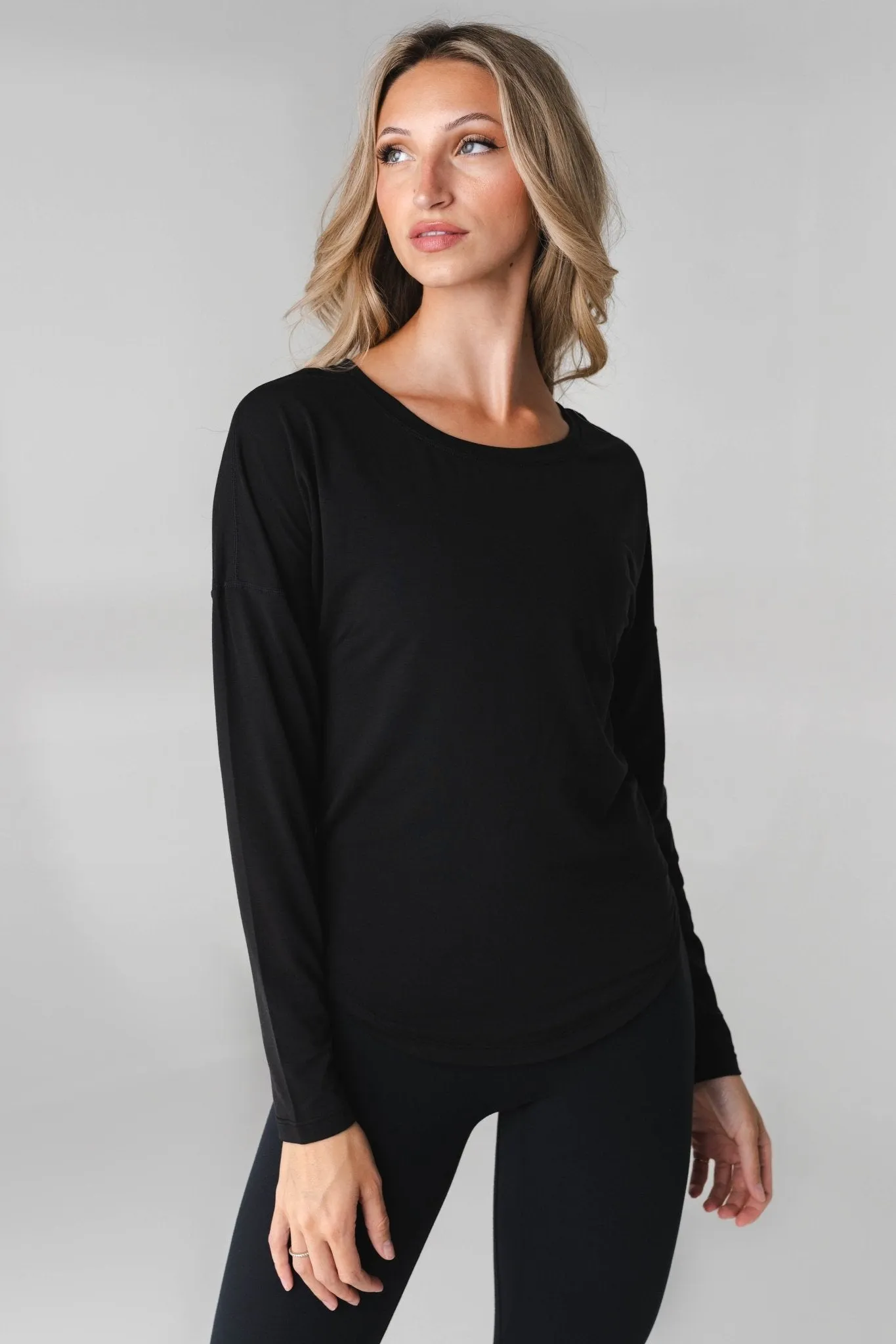 Vitality Versa Full Long Sleeve - Midnight sold by Balance Athletica