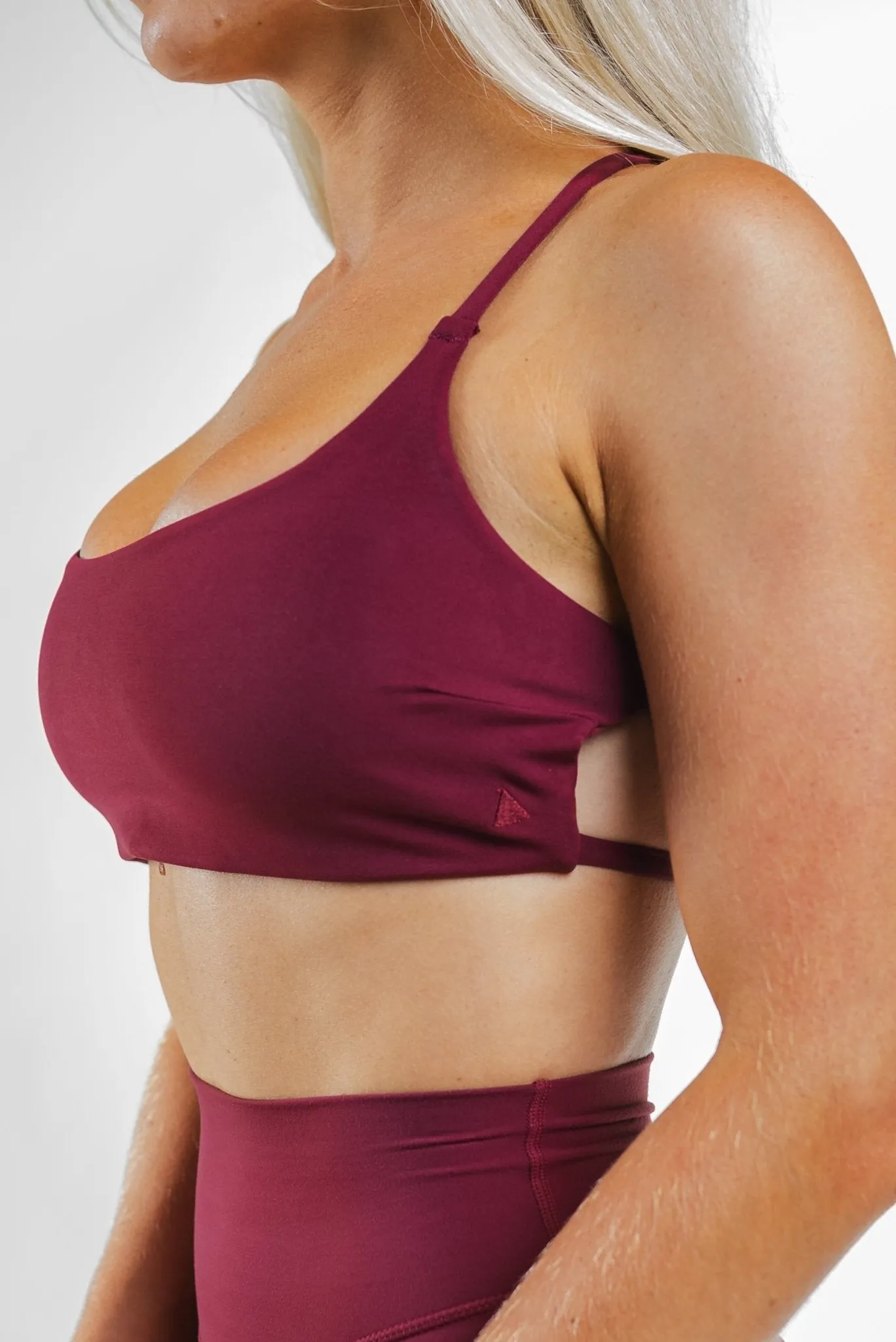 Cloud II™ Strappy Bra - Blackberry sold by Balance Athletica product image thumbnail 4