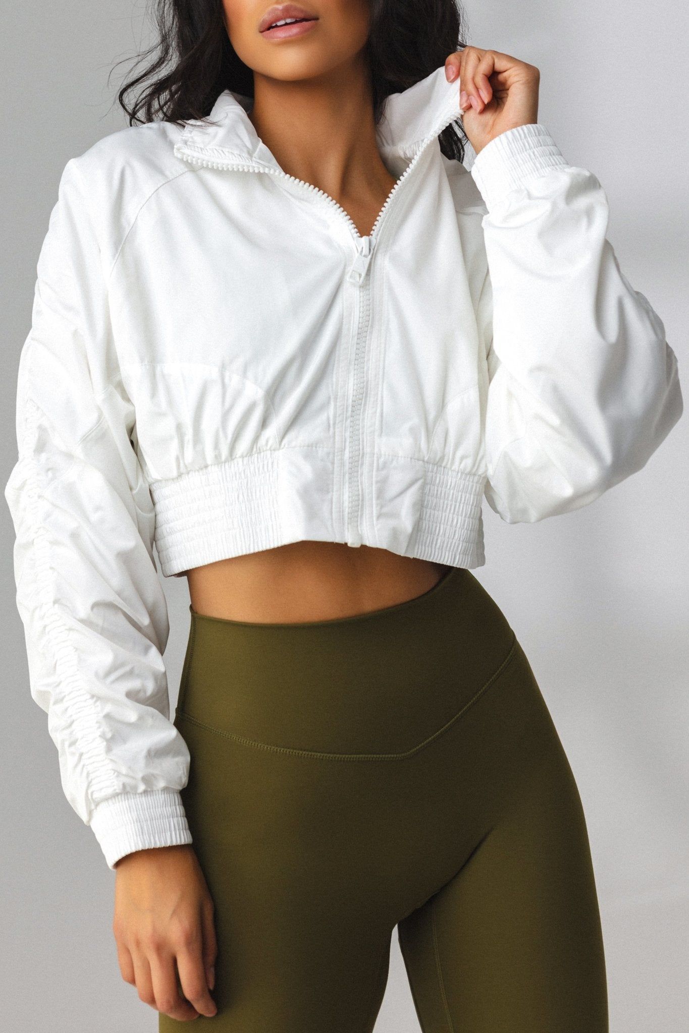 The Ethos Jacket - Cloud - Revitalized sold by Balance Athletica