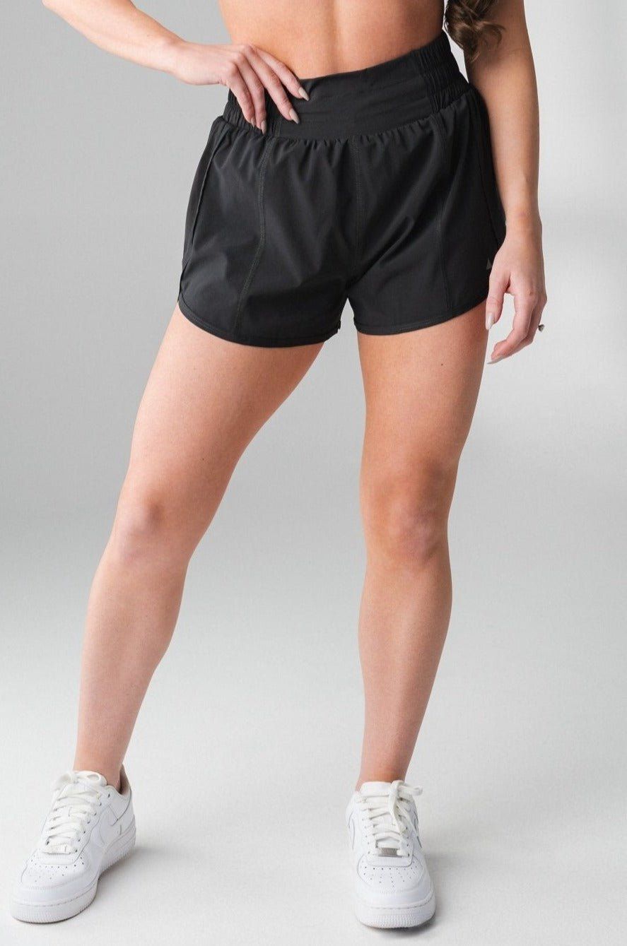 The Breeze Short - Midnight - Revitalized sold by Balance Athletica