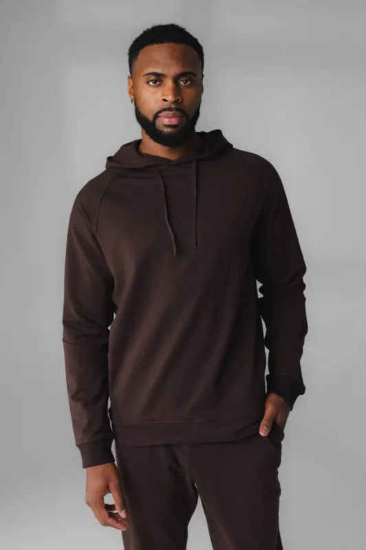 Vitality Studio® Uni Hoodie - Espresso Marl sold by Balance Athletica