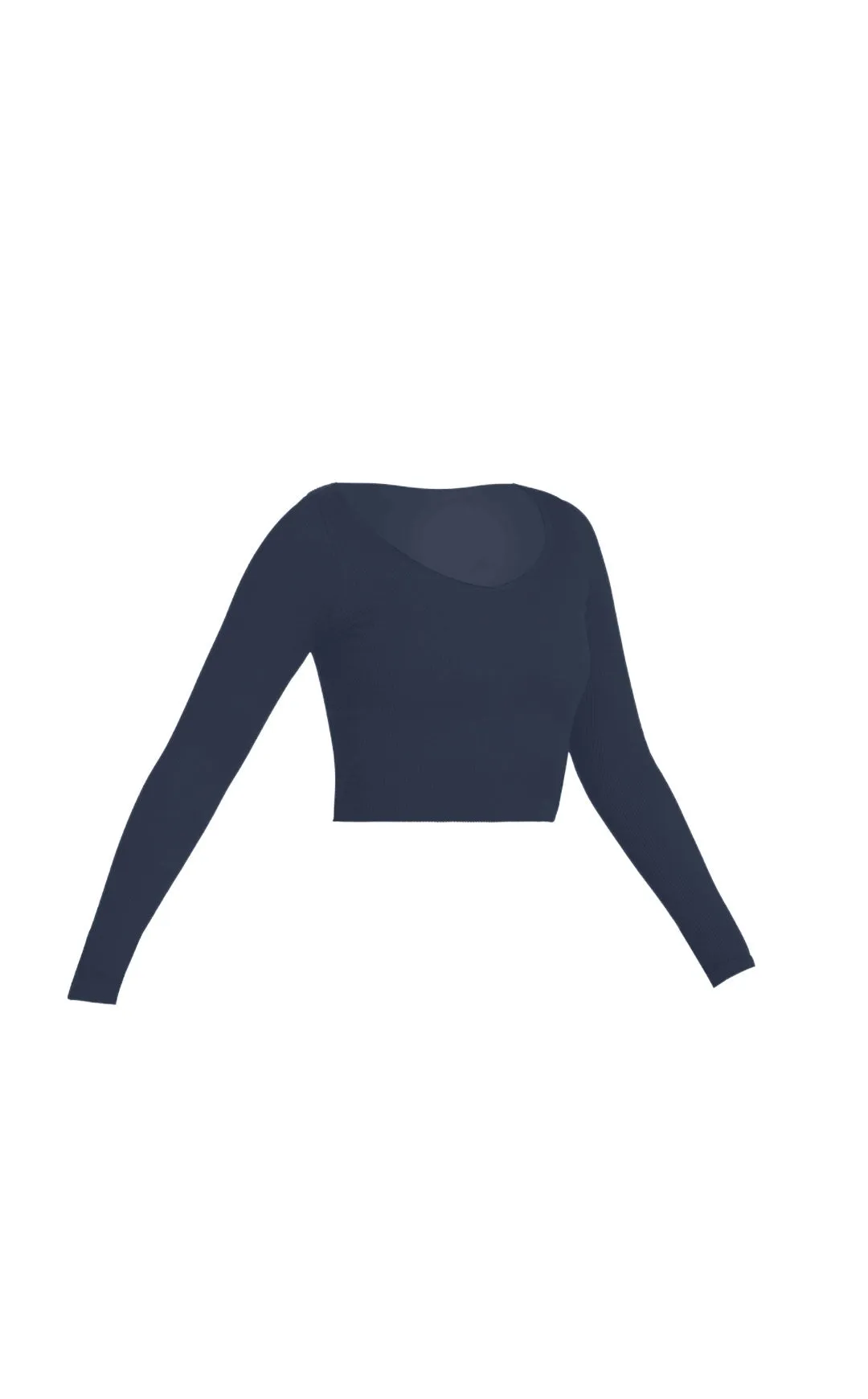 Vitality Synergy® V Long Sleeve - Navy sold by Balance Athletica product image thumbnail 2
