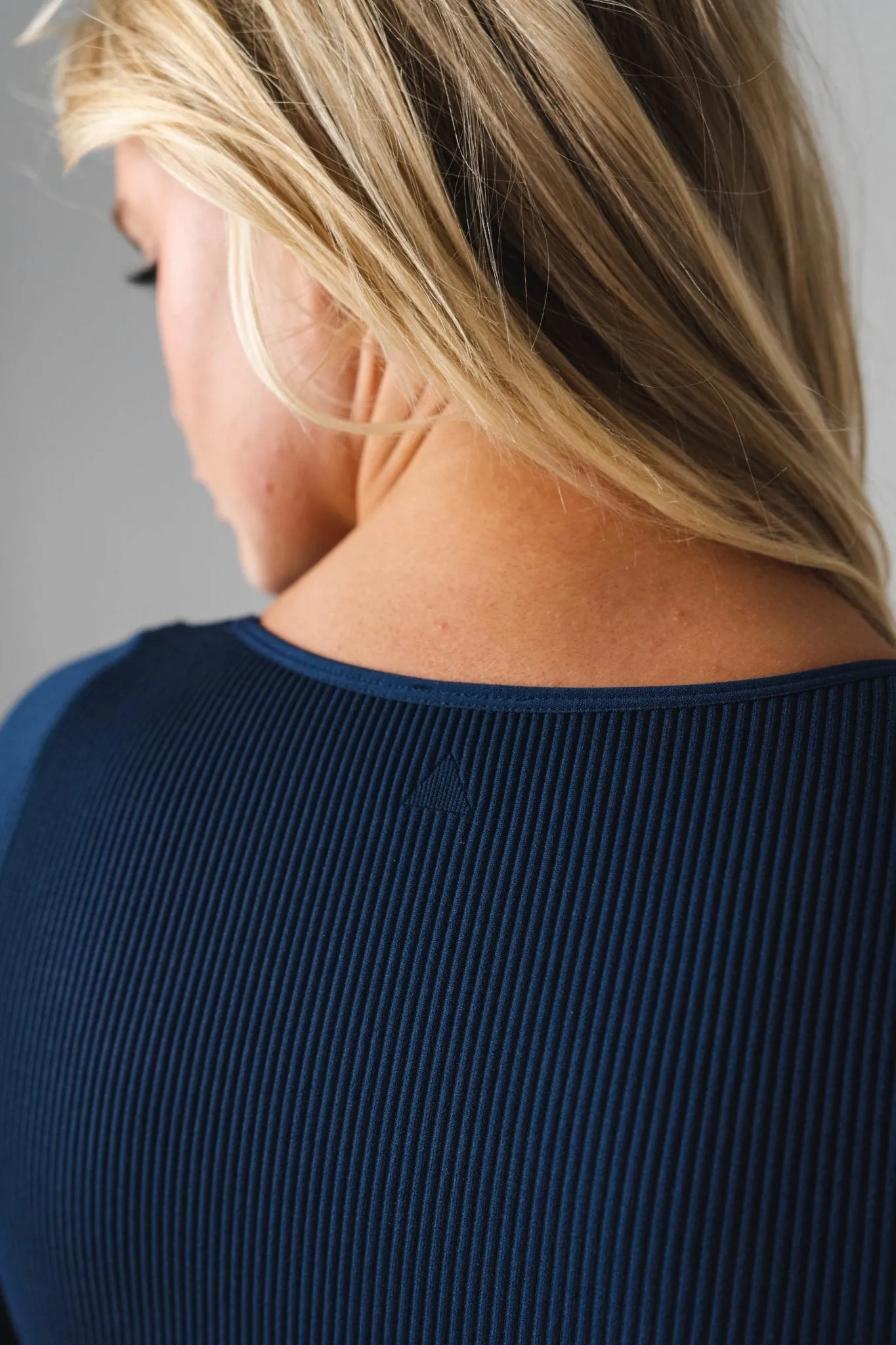 Vitality Synergy® V Long Sleeve - Navy sold by Balance Athletica product image thumbnail 5