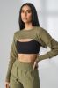 The Moda Top - Olive - Revitalized sold by Balance Athletica