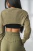 The Moda Top - Olive - Revitalized sold by Balance Athletica
