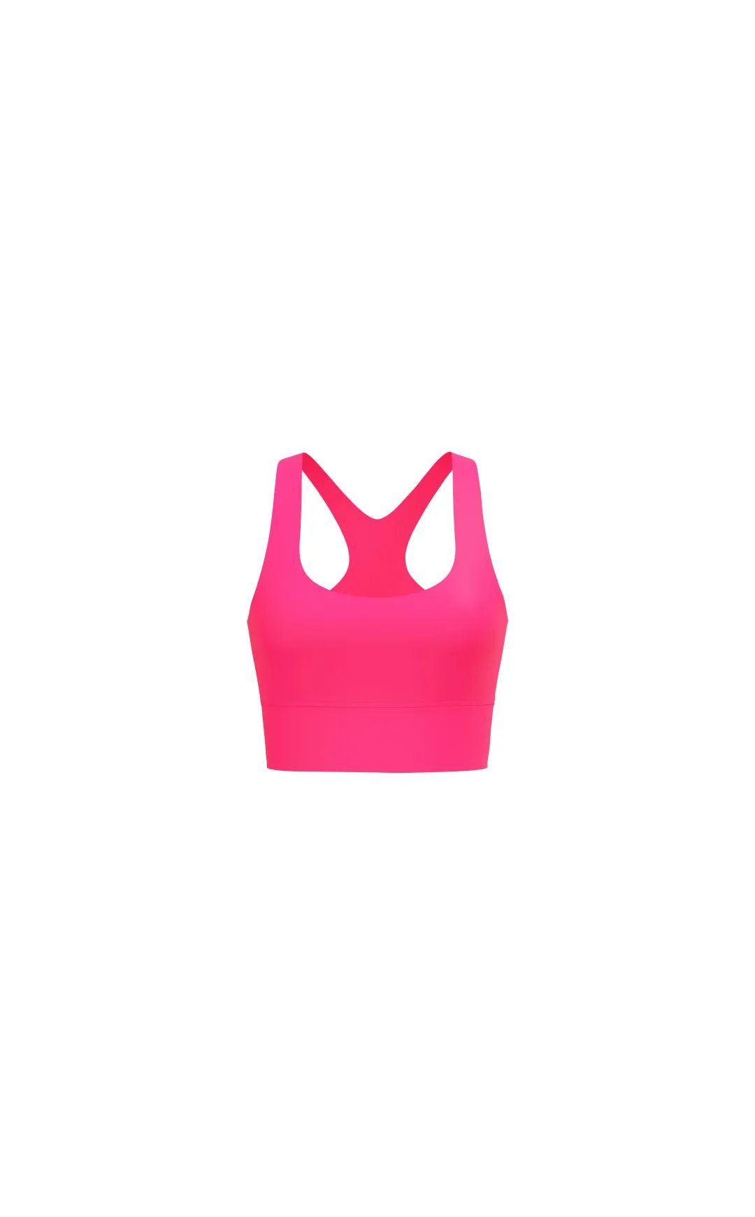 Vitality Pulse® Racer Longline - Neon Pink sold by Balance Athletica product image thumbnail 2