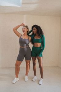 Cloud II™ Scoop Tank - Concrete - Revitalized sold by Balance Athletica