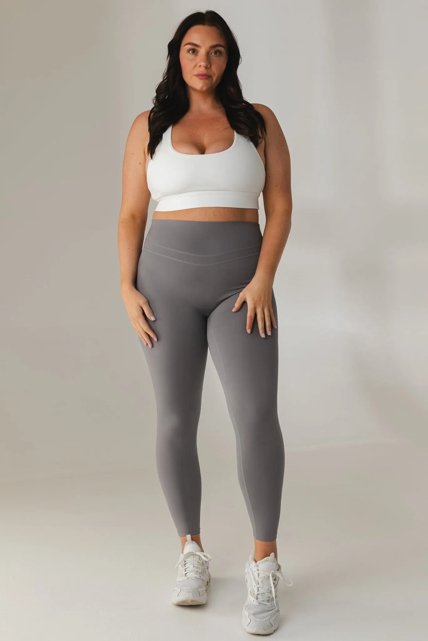 Vitality Revive® Racer Bra - Snow sold by Balance Athletica product image thumbnail 5