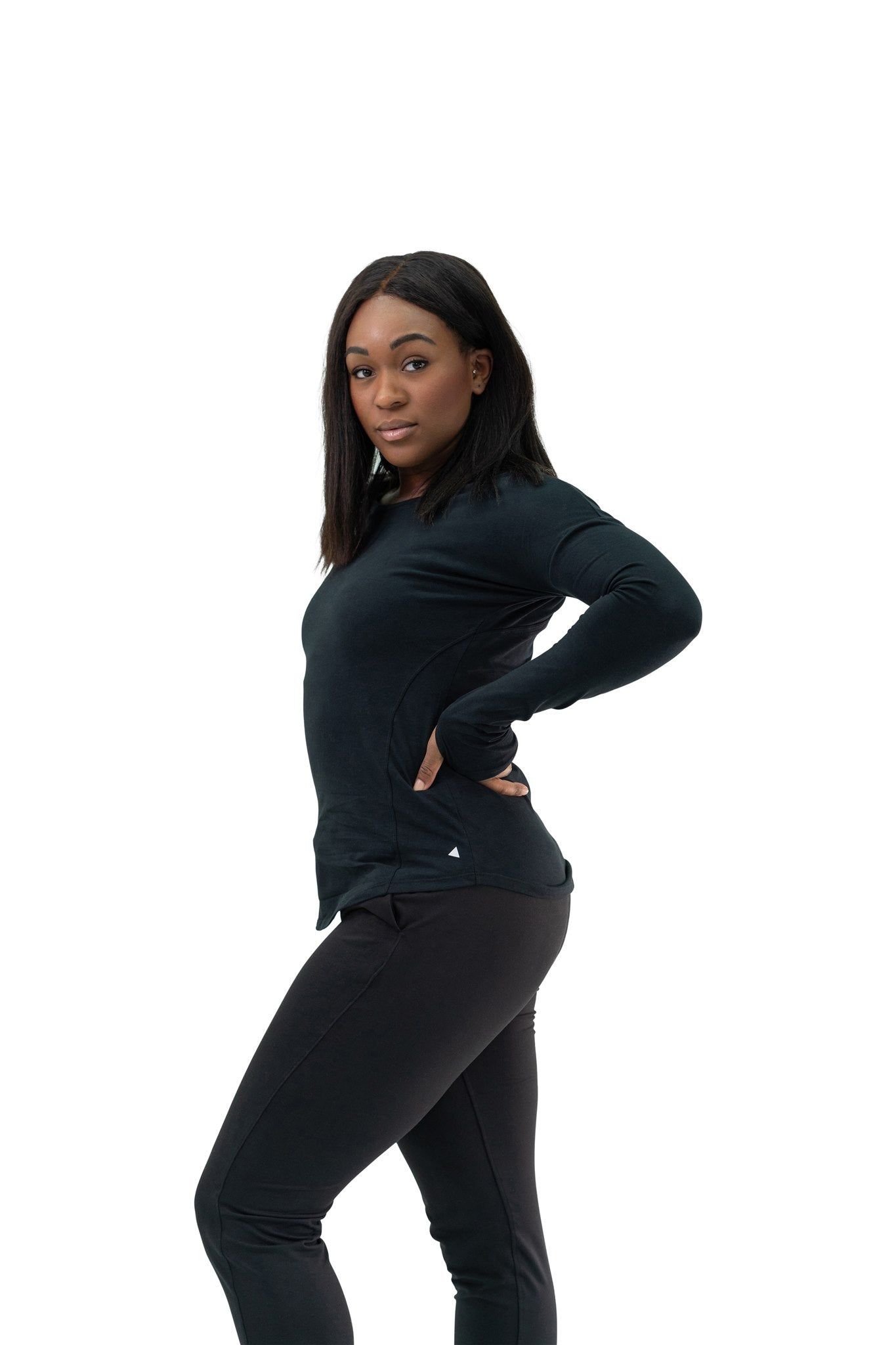 The Vista Top - Midnight - Revitalized sold by Balance Athletica product image thumbnail 2