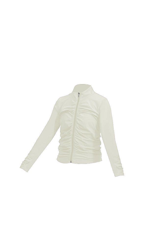Cloud II™ Gather Jacket - Oat sold by Balance Athletica product image thumbnail 2