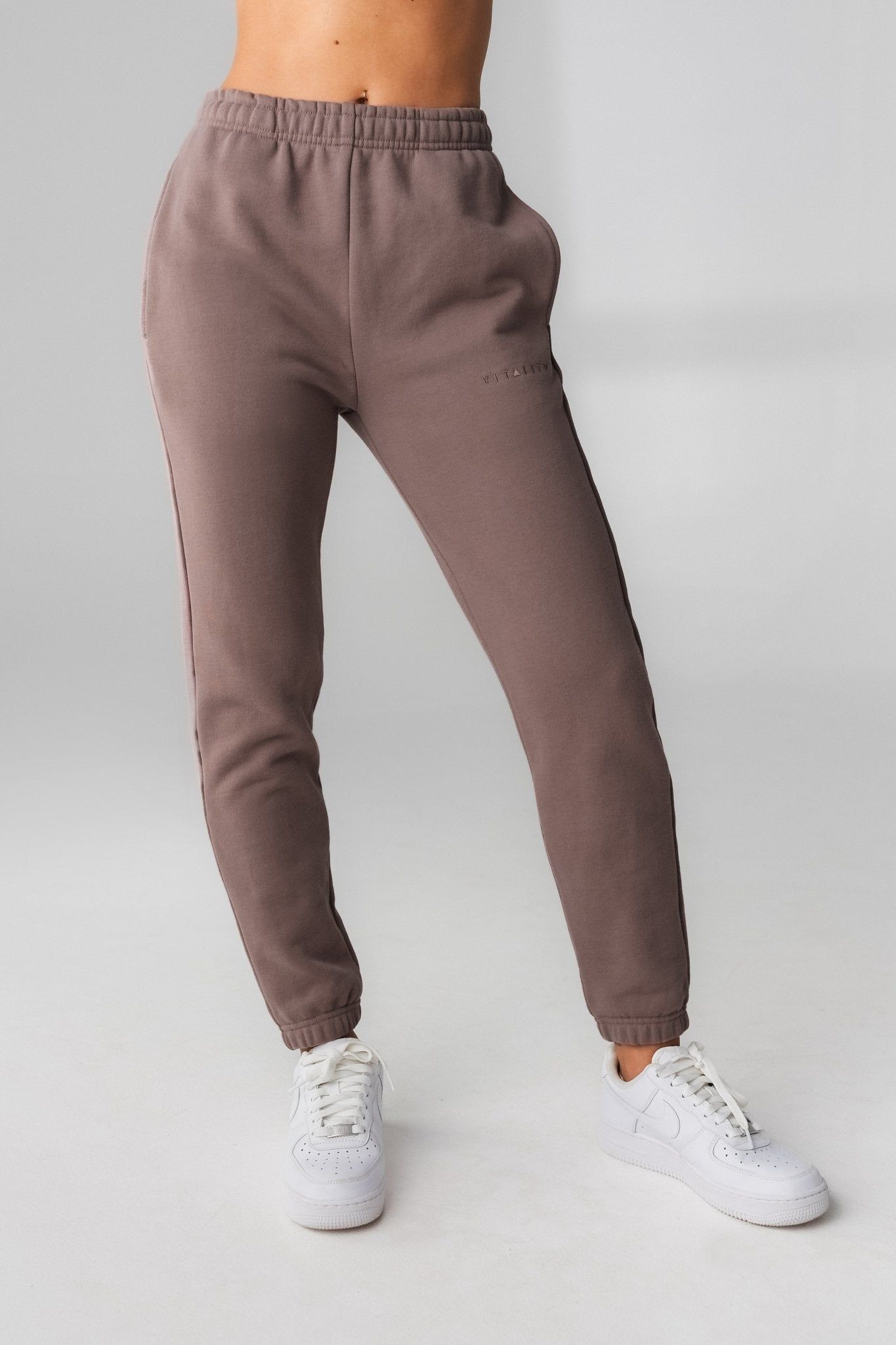Cozy Jogger - Stone - Revitalized sold by Balance Athletica