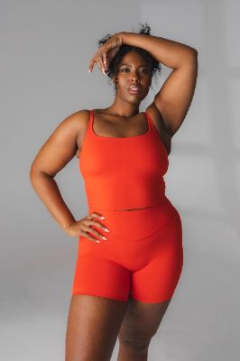 Cloud II™ Scoop Tank - Blood Orange - Revitalized sold by Balance Athletica