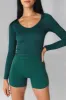 Vitality Synergy® V Long Sleeve - Evergreen sold by Balance Athletica