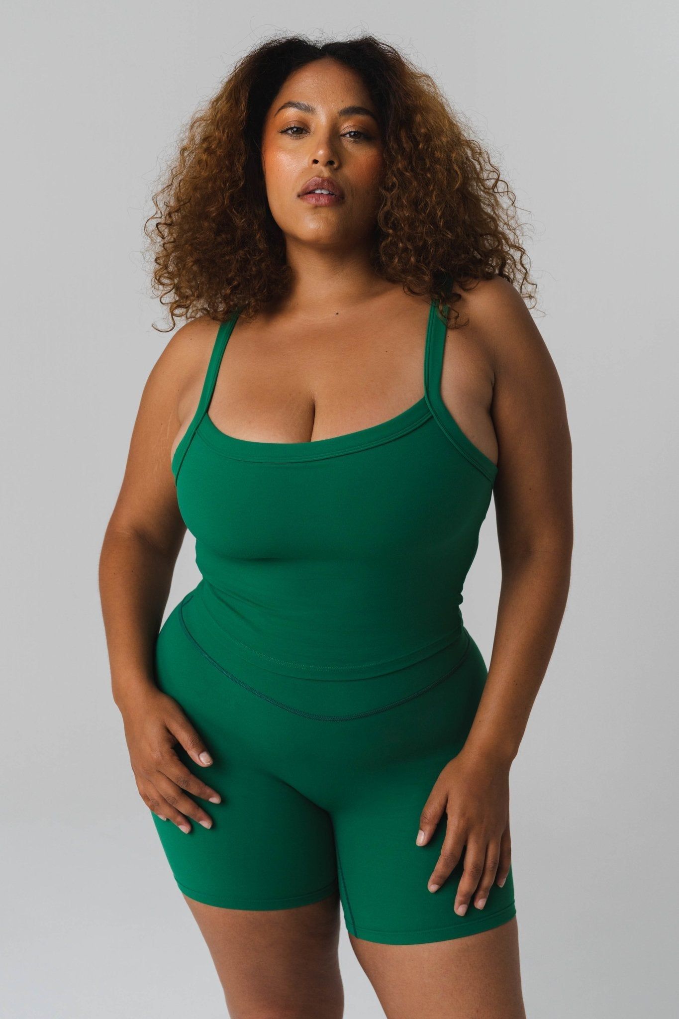 Cloud II™ Square Tank - Clover - Revitalized sold by Balance Athletica