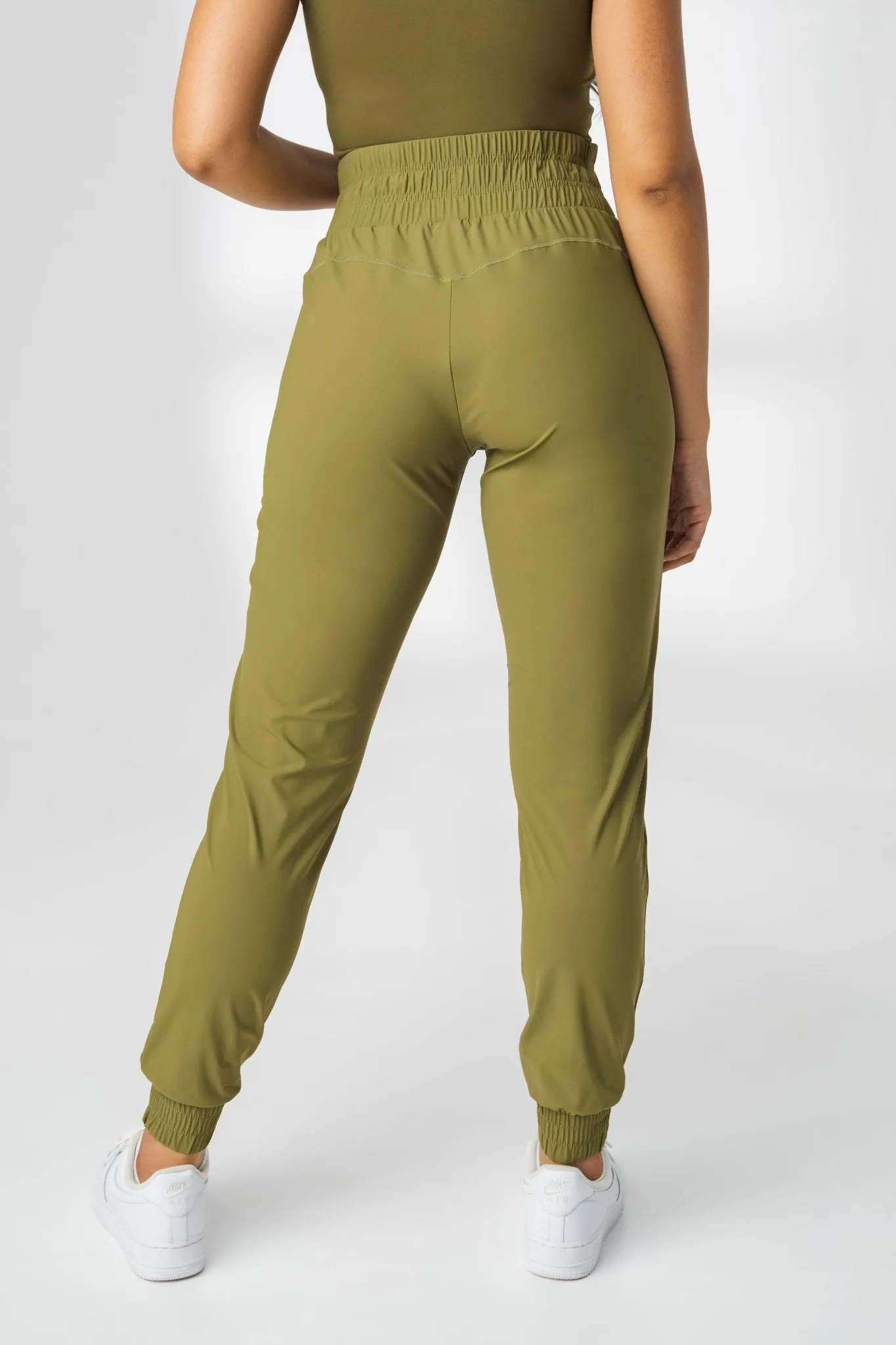 The Women's Swift Jogger - Olive sold by Balance Athletica product image thumbnail 3