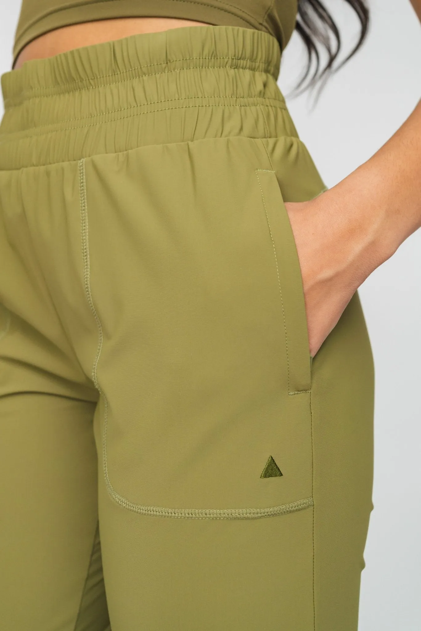 The Women's Swift Jogger - Olive sold by Balance Athletica product image thumbnail 2