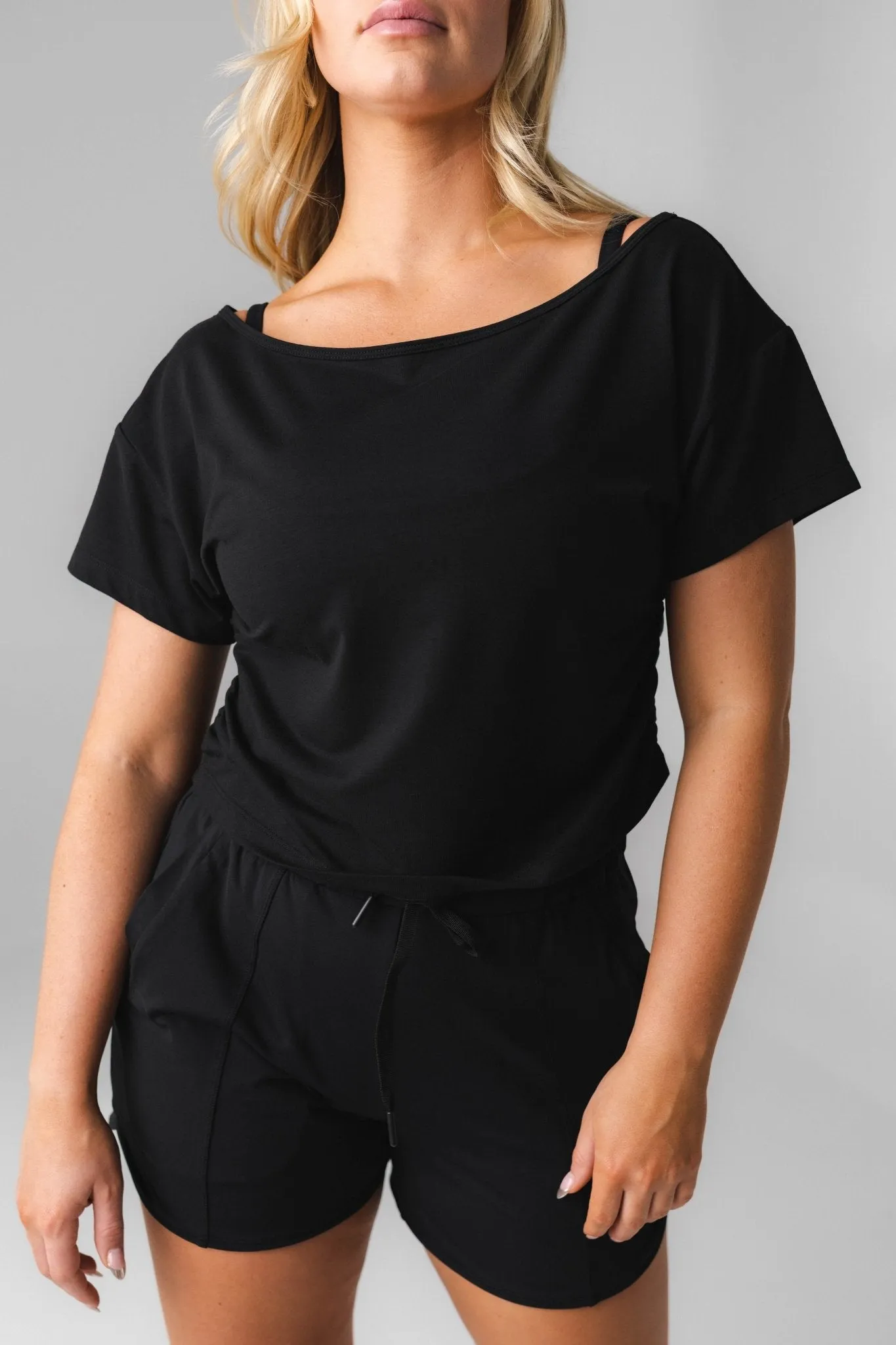 Vitality Versa® Slouch Tee - Midnight sold by Balance Athletica product image thumbnail 3