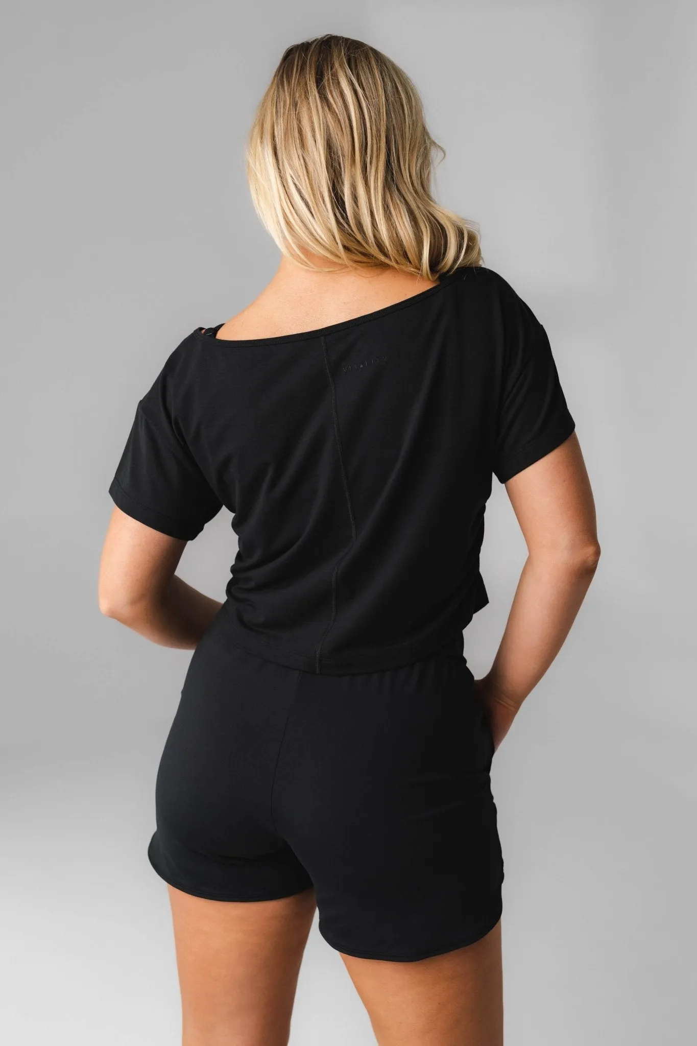 Vitality Versa® Slouch Tee - Midnight sold by Balance Athletica product image thumbnail 4