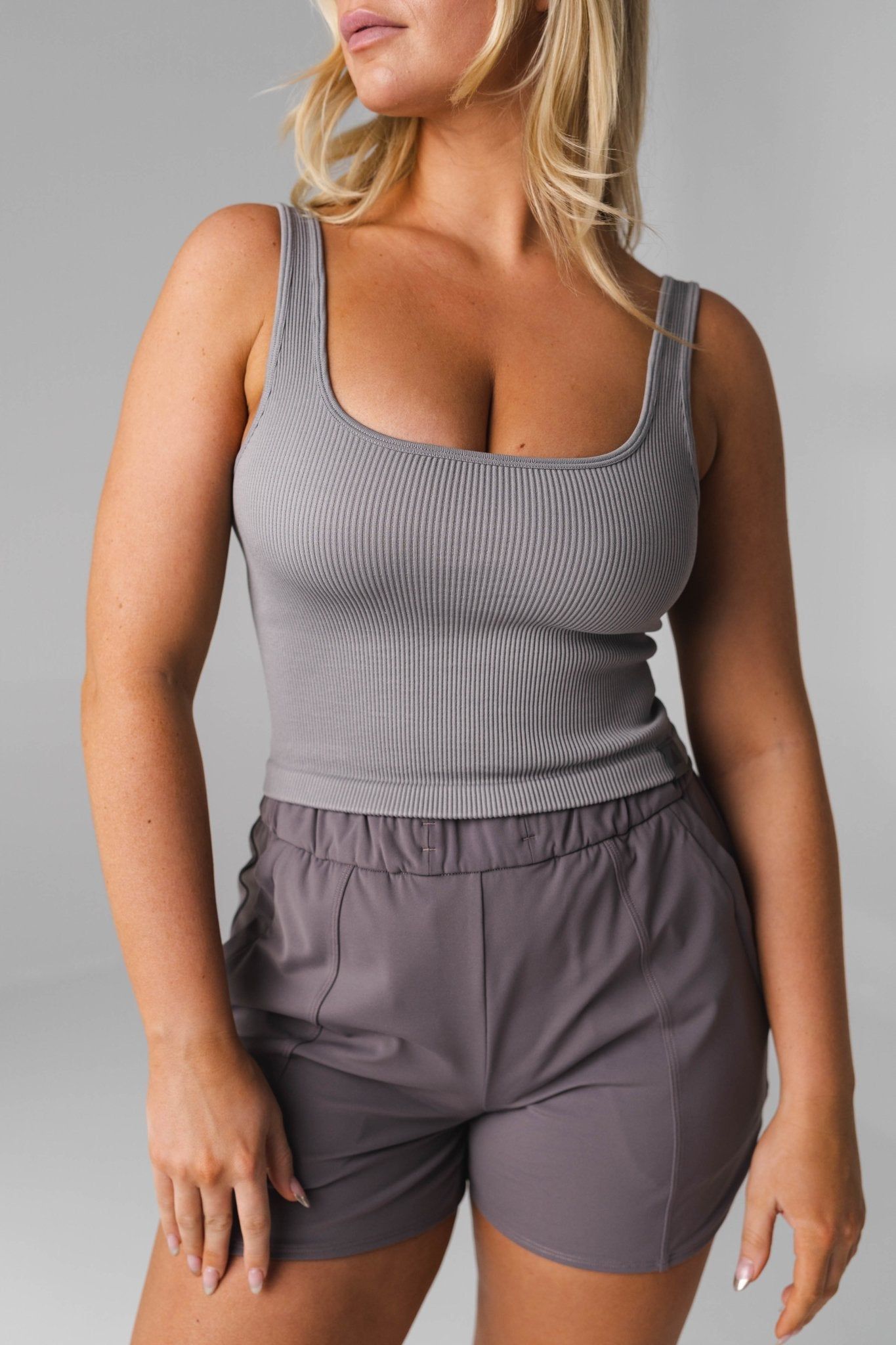 Vitality Synergy Square Tank - Slate - Revitalized sold by Balance Athletica product image thumbnail 3