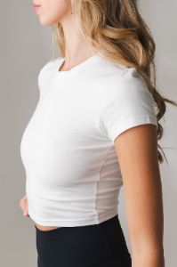 Vitality Basis Tee - Snow sold by Balance Athletica
