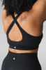 Vitality Evoke V Bra - Midnight - Revitalized sold by Balance Athletica